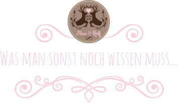 Was man sonst noch wissen muss